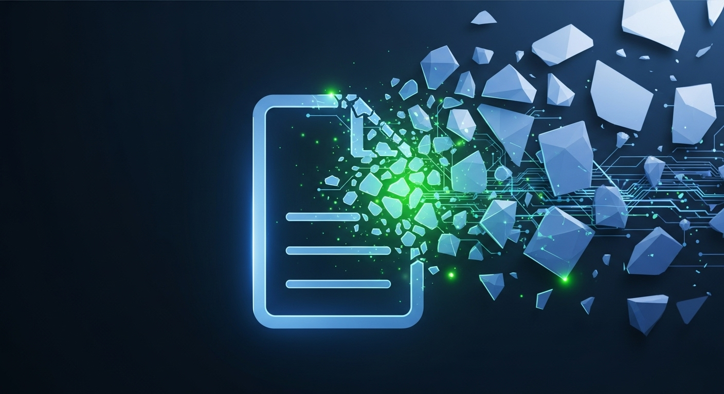 Data recovery process illustration